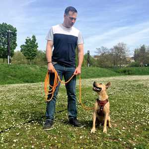Jean-Philippe, un dresseur de chiens à Romorantin-Lanthenay