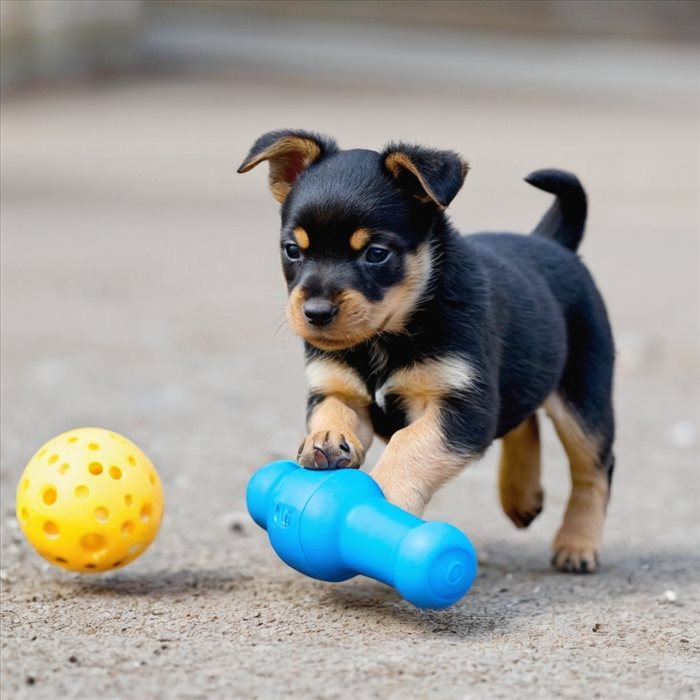 Empêcher un chiot de mordre