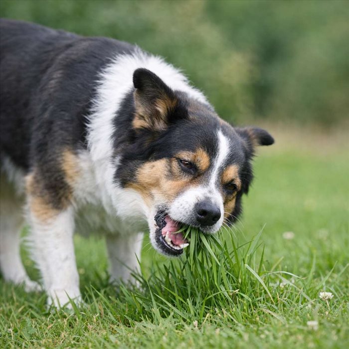 Pourquoi mon chien mange-t-il de l’herbe régulièrement ?
