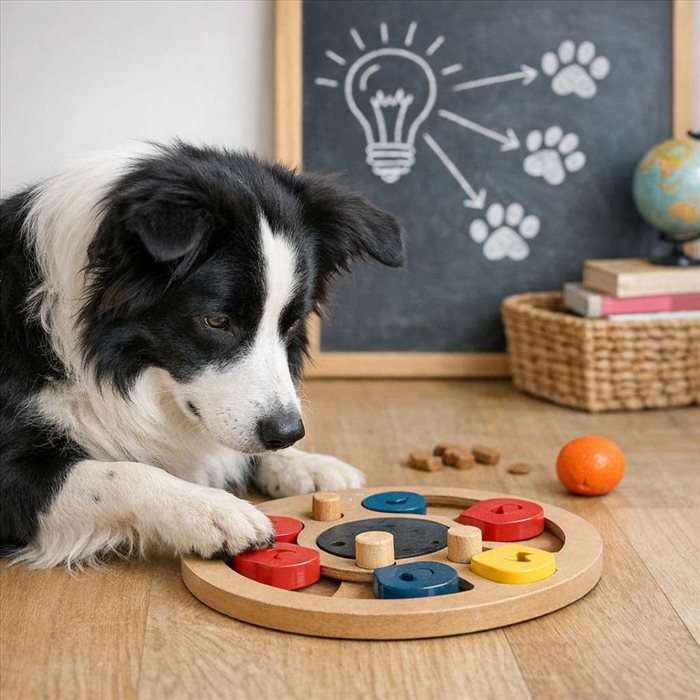 Pourquoi le border collie a-t-il besoin de travail mental ?