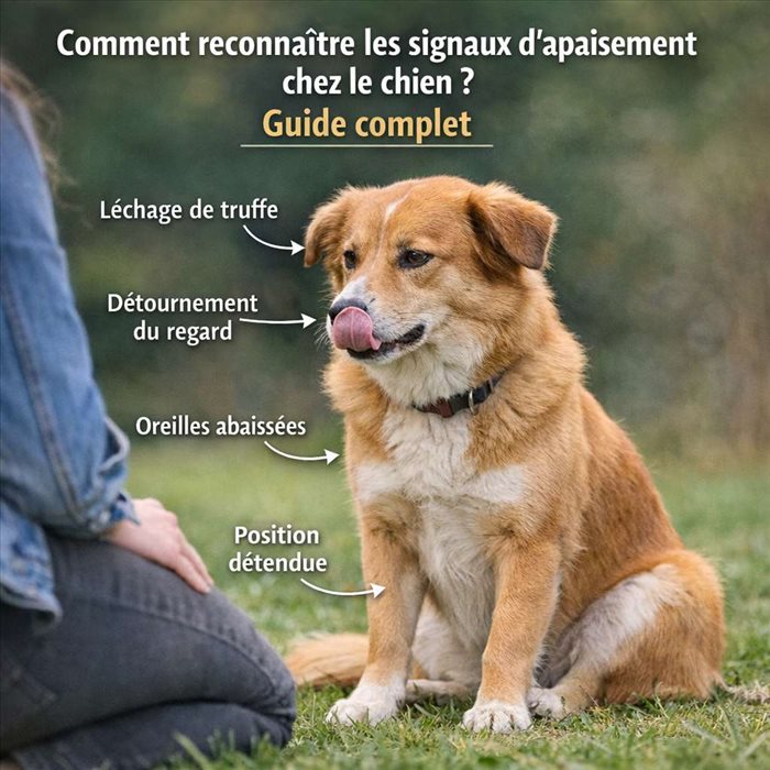 Signaux d’apaisement chez le chien : les reconnaître et agir