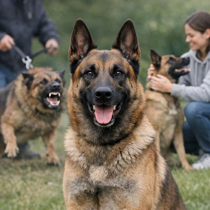 Le berger malinois est-il agressif ? Découvrez la vérité