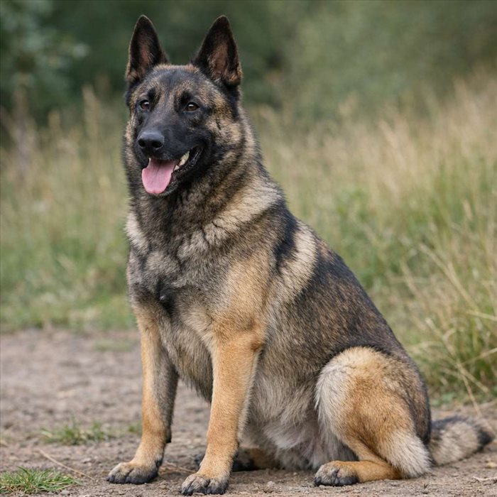 Malinois sable charbonné : origine, robe et standard de race
