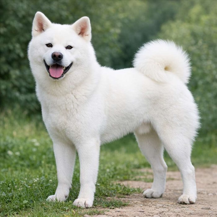 Akita inu blanc adulte : caractère, entretien et conseils essentiels