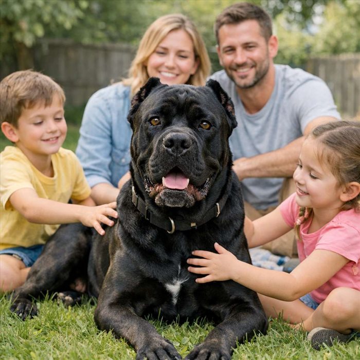 Cane Corso chien de famille : bon choix pour votre foyer ?