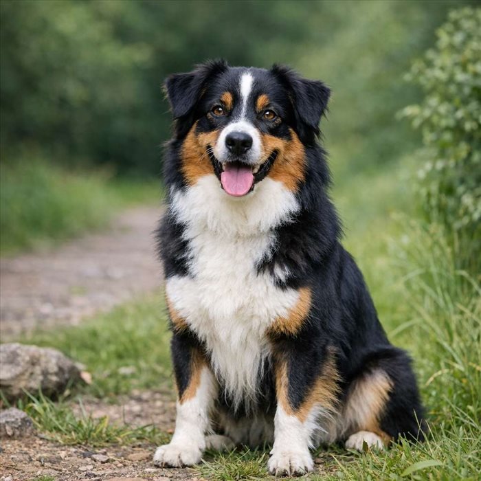 Berger australien noir tricolore : caractère et atouts du chien