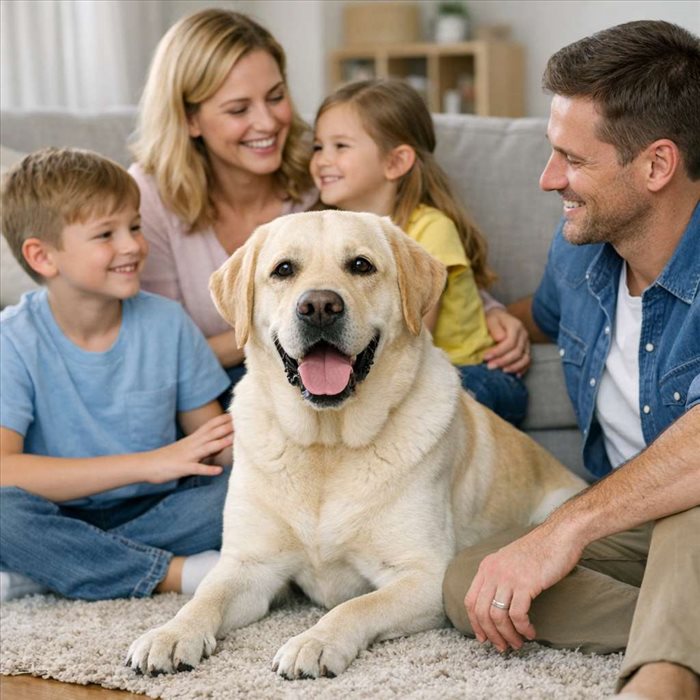 Labrador chien de famille : est-il vraiment fait pour vous ?